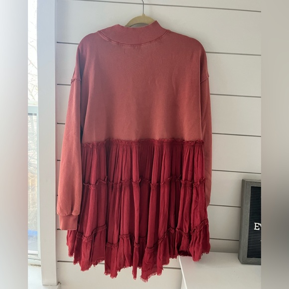 Free People Pixie sweatshirt in Rose Smoke Size XS - Picture 3 of 8